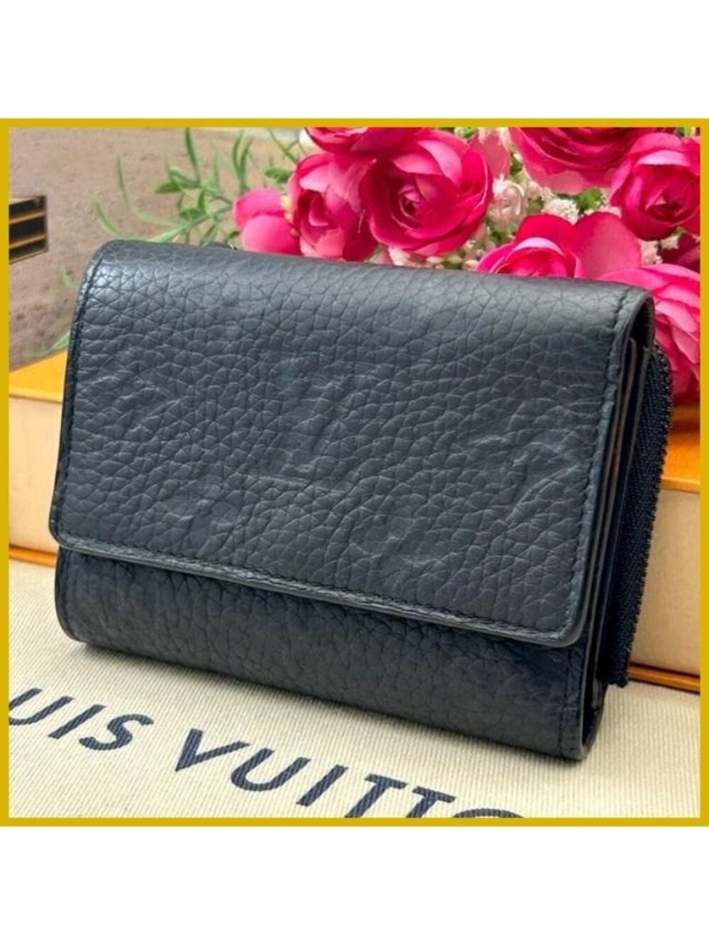 Louis Vuitton Monogram Taurillon Portefeuille Pilot Wallet